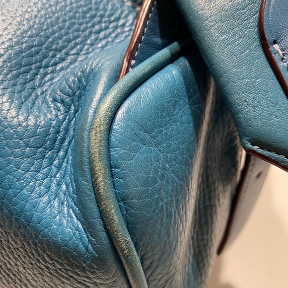 Rare Coach Space Rexy Astronaut Nasa Rocket UFO Backpack Leather HTF Jetpack - Picture 13 of 14